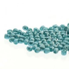 Fire Polish True 2mm Pastel Emerald 600pc/bg