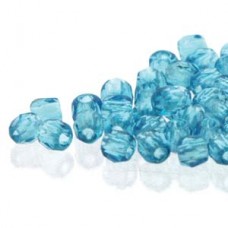 Fire Polish True 2mm Aqua 600 Pcs/bg-loose