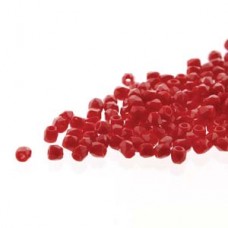 Fire Polish True 2mm Red Opaque 600 Pc/bg