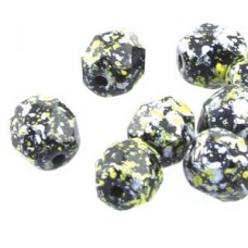 Fire Polish 4mm Tweedy Gold 40 Bds/st 10st/bg