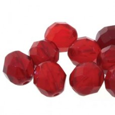 4mm Round Ruby Apprx 38 Bead Per Strand