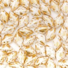 Gemduo 8x5mm Gold Splash Chalk 100 Gm/bg