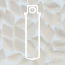 Gemdu0 8x5mm Chalk Opq 8+ Gm/tb