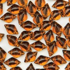 Gemduo 8x5mm Backlit Smk Topaz 100gm/bg