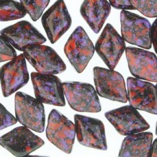 Gemduo 8x5mm Jet Berry Confetti 100gm/bg