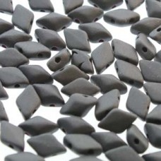 Gemduo 8x5mm Jet Matt 100 Gm/bg