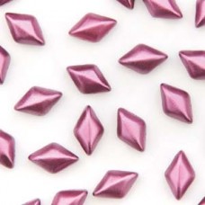 Gemduo 8x5mm Pastel Burgendy 100gm/bg