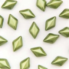 Gemduo 8x5mm Pastel Olivine 100 Gm/bg