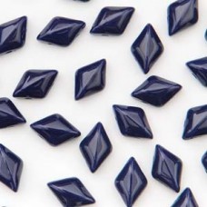 Gemduo 8x5mm Navy Opaque 100 Gm/bg