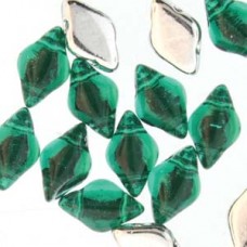 Gemduo 8x5mm Backlit Teal 100gm/bg