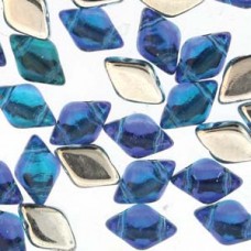 Gemduo 8x5mm Backlit Aqua/pink 100 Gm/bg