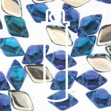 Gemduo 8x5mm Backlit Aqua/pink 8+ Gm/tb