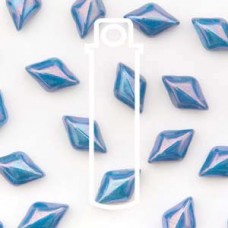 Gemduo 8x5mm Turquoise Blue Nebula 8+ Gm/tb