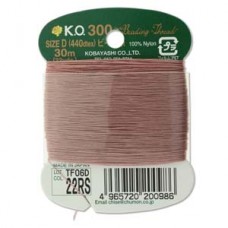 Ko Thread Rose Size D 30 M (33 Yards) Card