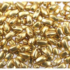 Long Drop 3 X 5.5mm Duracoat Galvanized Gold-250 Gm/bg (4202)
