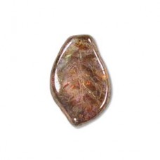 Leaf 9x14mm Crystal Brown Prcd Per 100