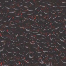 Long Magatama 4x7mm Tr Dk Topaz-100gm (134)