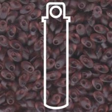 Long Magatama 4x7mm Matte Tr Smky Amy-aprx 8.5gm (142F)