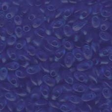 Long Magatama 4x7mm Matte Tr Sapphire-100gm (150F)