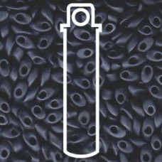 Long Magatama 4x7mm Matte Gunmetal-aprx 8.5gm (2001)