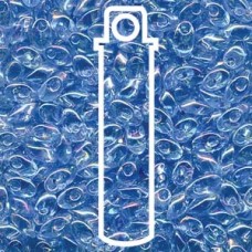 Long Magatama 4x7mm Pale Aqua Ab-8.5 Gm/tb (260)