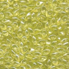 Long Magatama 4x7mm Clear Lemon Trans-100 Gm Bag (3501)