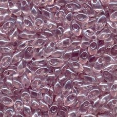 Long Magatama 4x7mm Lt Lilac Trans-100 Gm Bag (3503)