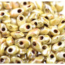 Long Magatama 4x7mm Picasso Canary Ylw Lster-100 Gm/bg (4512L)