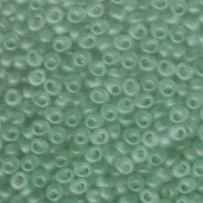 Magatamas 4mm Miyuki 250 Gram Matte Trans Pale Green (2104F)