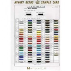 Miyuki Standard Colors Tila Half Tila Smpl Card