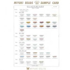 Miyuki Card Te-25 6/0 Pearlized Effect Miyuki Card Te-25 6/0 Pearlized Effect