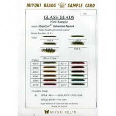 Miyuki Card Duracoat Galvanized Frost Miyuki Card Duracoat Galvanized Frost