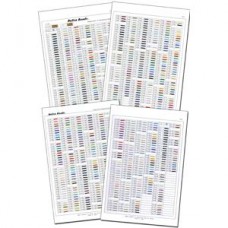 Miyuki Card Delica 4 Page #delica N-1r Miyuki Card Delica 4 Page #delica N-1r