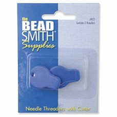 Needle Threader W/cutter 2 Pieces Per Card
