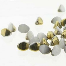 Pinch Bead 5mm White Amber-50bd/st-6st/bg