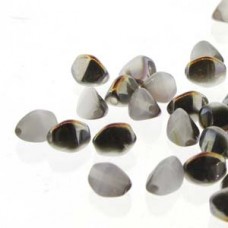 Pinch Bead 7mm White Sliperit-25bds/st-6st/bg