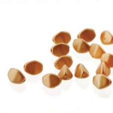 Pinch Bead 5mm Pastel Amber -50bd/st-6st/bg