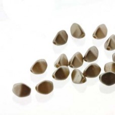 Pinch Bead 5mm Pastel Lt Brwn/coco -50bd/st-6st/bg