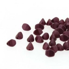 Pinch Bead 5mm Pastel Burgundy -50bd/st-6st/bg