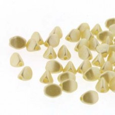 Pinch Bead 5mm Pastel Cream -50bd/st-6st/bg
