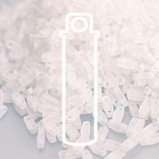 Quarter Tila Matte Transp Crystal Ab-aprx 7.2gm/tb (131FR)