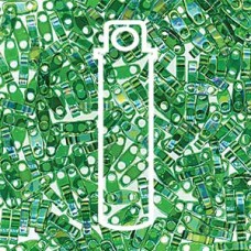 Quarter Tila Trans Green Luster-aprx 7.2gm/tb (179)