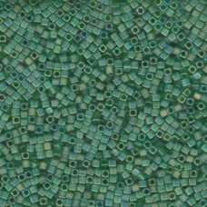 1.8mm Miyuki Cube Matte Tr Green Ab -100gm (146FR)
