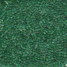 1.8mm Miyuki Cube Tr Green Ab-100gm (179)