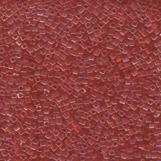 1.8mm Miyuki Cube Tr Red Ab-100gm (254)