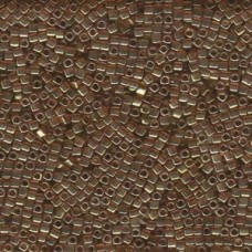 1.8mm Miyuki Cube Topaz Gold Lnd Luster -100gm (311)