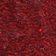 Silver Lined Ruby Miyuki 3mm Cubes 250gm (11)