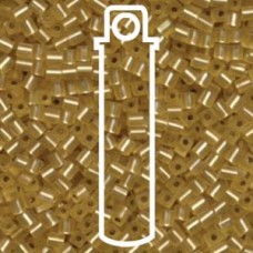 Matte S/l Gold Miyuki 3mm Cube Aprx 20gm/tb (3F)