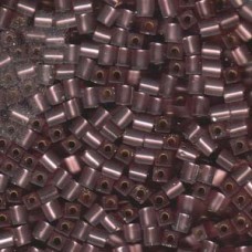 Miyuki 4mm Square 250 Gram Matte S/l Smoky Amethyst (012F)