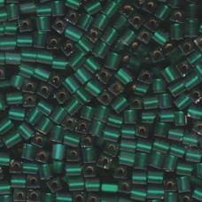 Miyuki 4mm Square 250 Gram Matte S/l Emerald (017F)